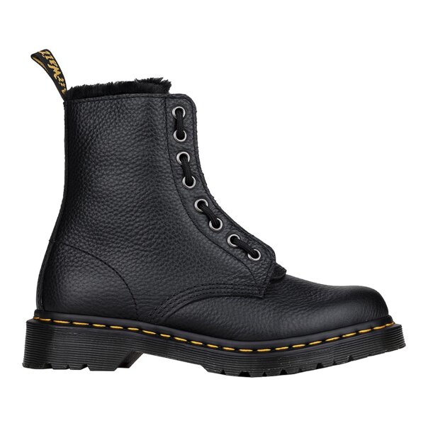 Dr Martens 1460 Zip Nappa Boots (Black) | Alternative Footwear