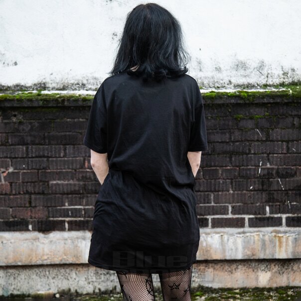 Offizielles „Falling In Reverse“-Damen-T-Shirt (Schwarz) | Blue Banana Band-Merchandise