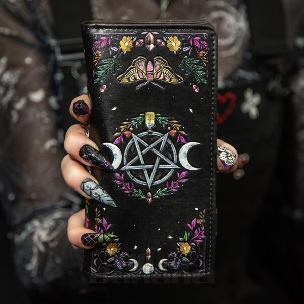 Nemesis Now Book Of Spells Witchy Purse (Black) | Blue Banana