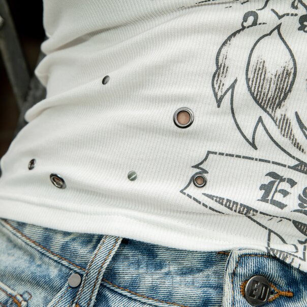 Ed Hardy Love Birds Vest (White) | Alt Vest Tops