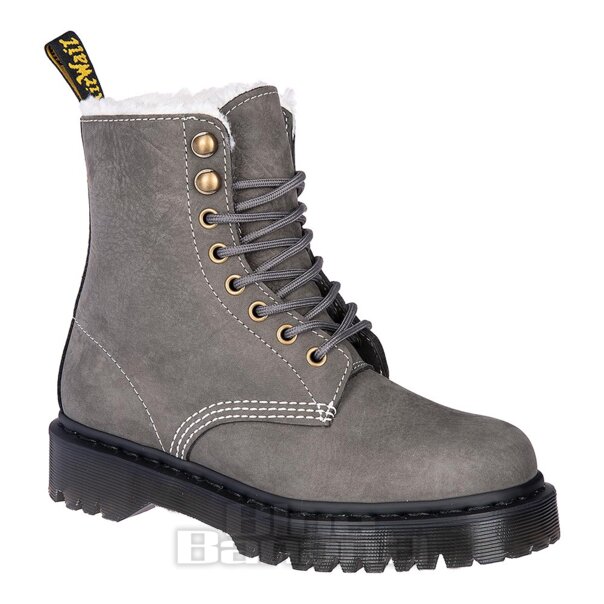 Dr Martens Pascal Bex 1460 Stiefel (Gunmetal Grau) | Blue Banana
