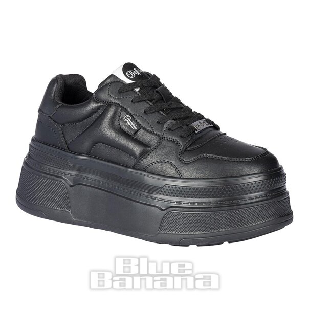 Buffalo Besu Trainer (Black) | Alternative Platform Shoes