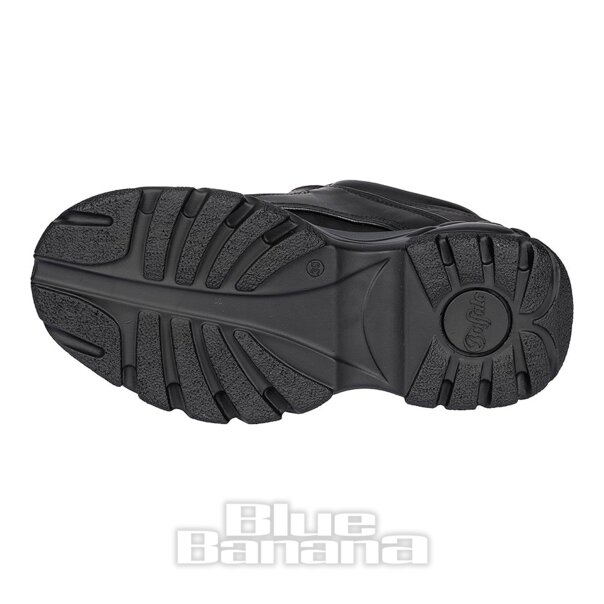Buffalo Classic Trainer (Black) | Alternative Platform Shoes