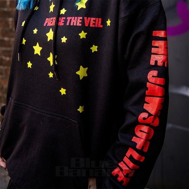 Pierce The Veil Jaws Of Life Hoodie (Black) | Blue Banana
