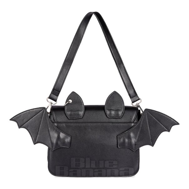 Banned Catacomb Bat Handbag (Black) | Blue Banana