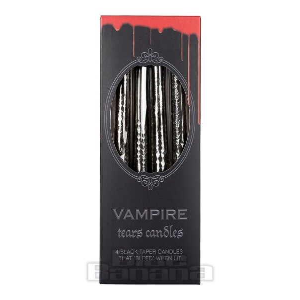 Etwas Besonderes: Vampirblut-Spitzkerzen (4er-Pack) | Blue Banana Gifts
