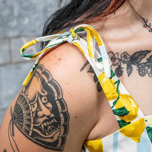 Banned June Lemon Dress (Multicolour) | Alternative Fashion, Goth Clothing