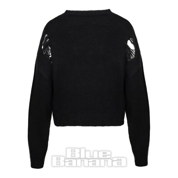 Hell Bunny Russula Pullover (Schwarz) | Blue Banana