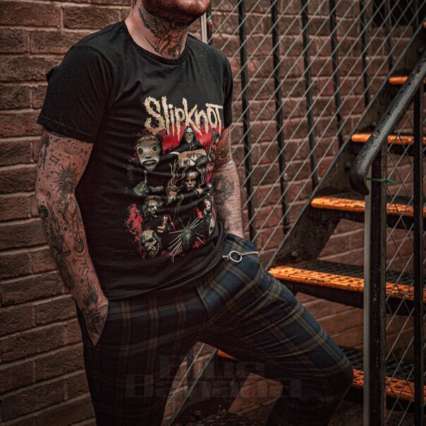 T Shirt Come Play Dying Print Slipknot - X-Large | Merchandising della band IT