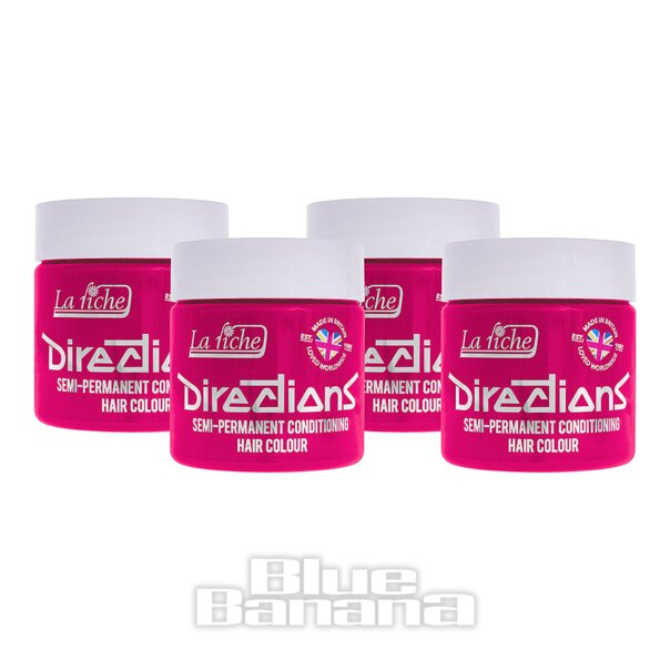 La Riche Directions Pink Carnation Semi-Permanent Hair Dye Multipack
