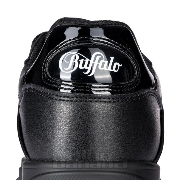 Baskets véganes Buffalo Blader (noires) | Blue Banana Footwear