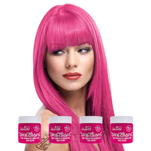 La Riche Directions Pink Carnation Semi-Permanent Hair Dye Multipack