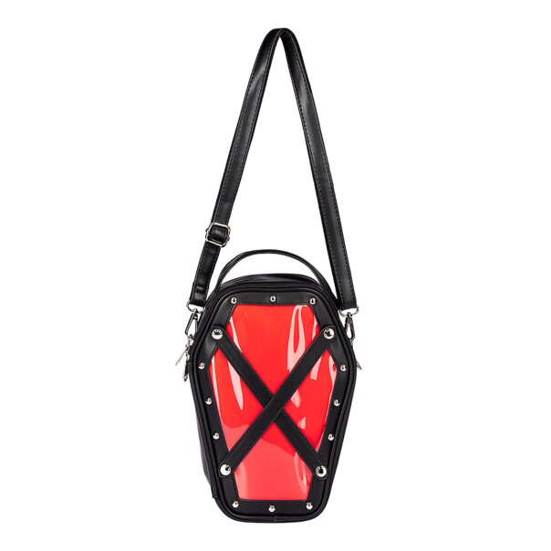 Blue Banana Coffin Bag (Red) | Alternative Accessories