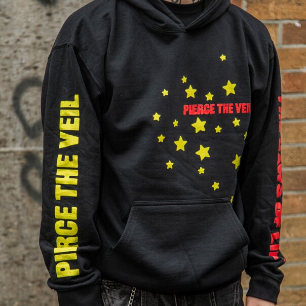 Sweat à capuche « Pierce The Veil » (noir) | Blue Banana