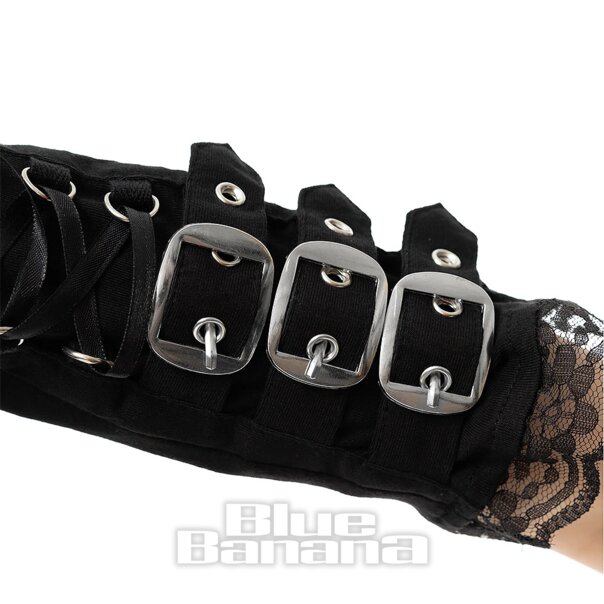 Poizen Industries Monroe Armstulpen (Schwarz) | Blue Banana