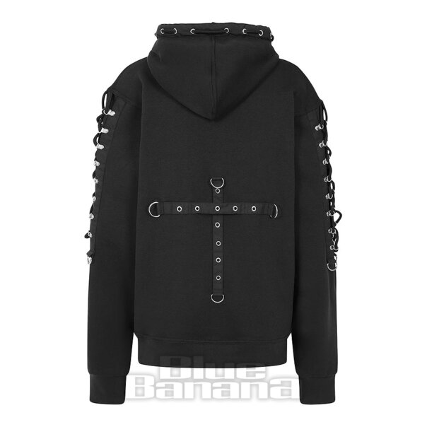 Banned Spirelock Hoodie (Black) | Blue Banana