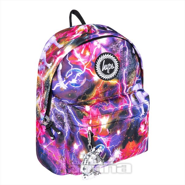 Hype Unicorn/Lightning Backpack (Multicoloured) | Blue Banana
