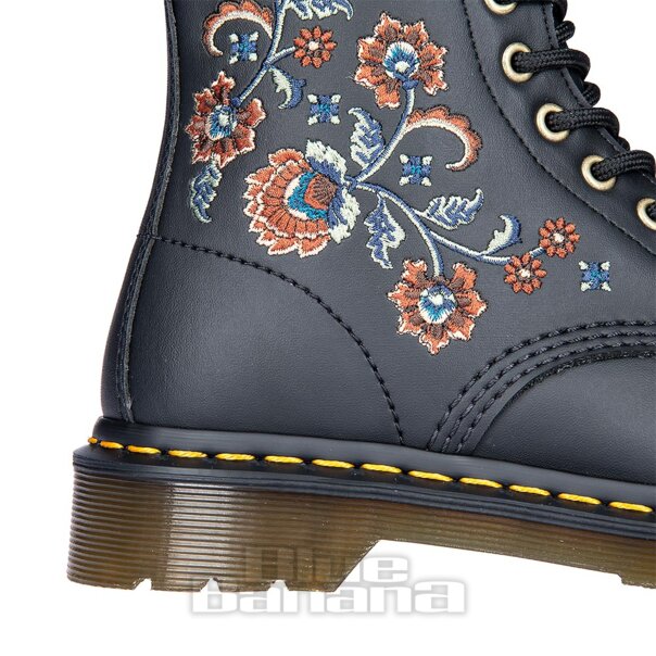Dr Martens 1460 Vonda Boots (Schwarz) | Blaue Banane