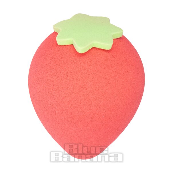 Spugna per il trucco a forma di frutta (fragola) | Lenti a contatto colorate