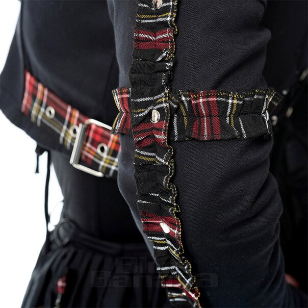 Heartless Graveyard Check Jacket (Black) | Alternative Clothing