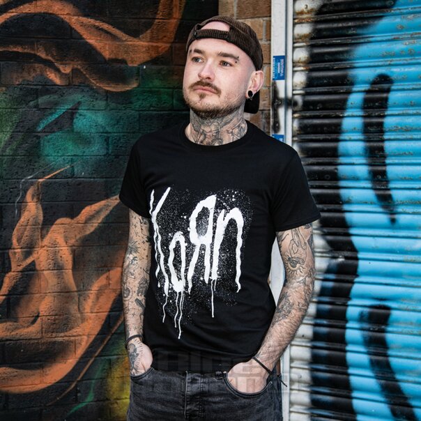 Official Band Merchandise Korn Toujours Un Monstre T-Shirt (Noir) | Produits dérivés du groupe FR