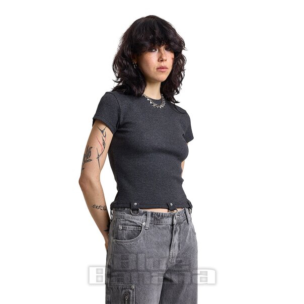 Ragged Priest Buck T-Shirt (Charcoal) | Alternative Clothing