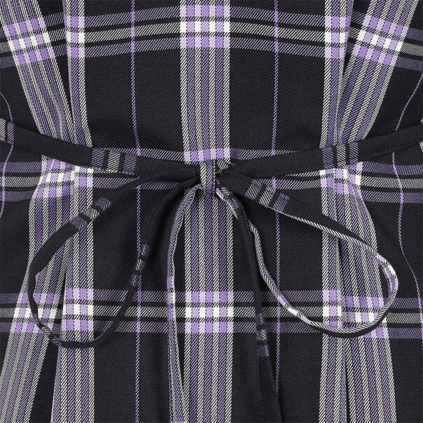 Banned No Rules Buckle Dress (Purple) | Alternative Fashion, Goth Clothing