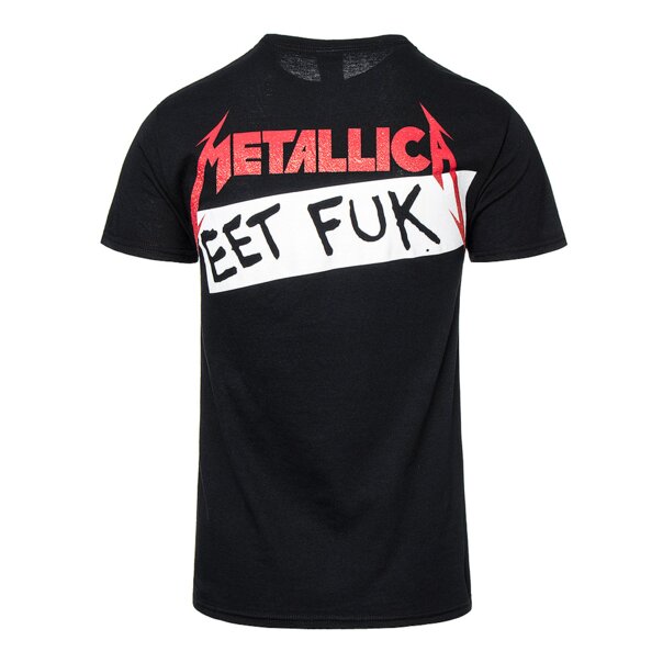 Metallica Eet Fuk T-Shirt (Black) | Official Band Merch | Band T-Shirts