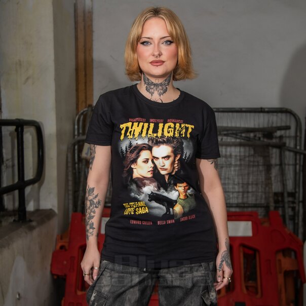 Twilight Comic Style Merch T-Shirt (Black) | Official Twilight Merchandise