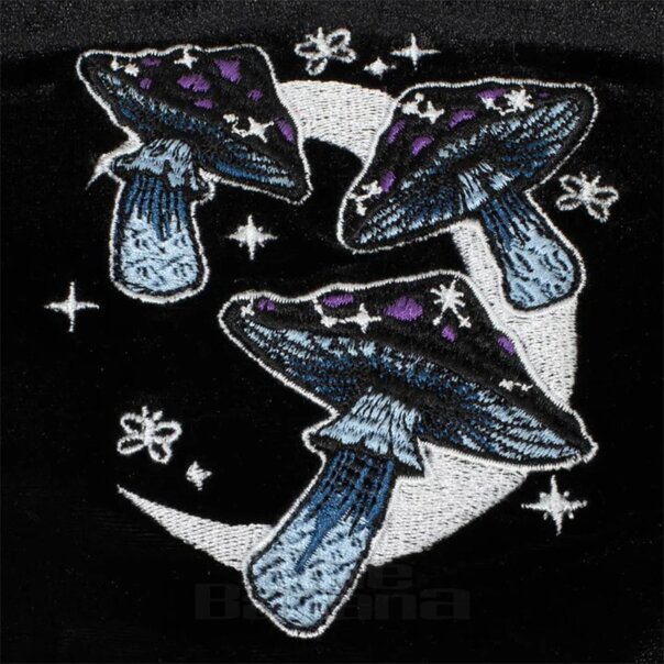 Hell Bunny Moonlit Top (Black) | Blue Banana