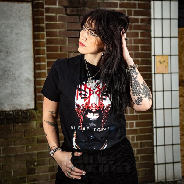 Official Sleep Token Maschera Aford Maglietta (Nero) | Merchandising della band IT