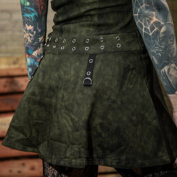 Banned Astrid Dress (Army Green) | Blue Banana