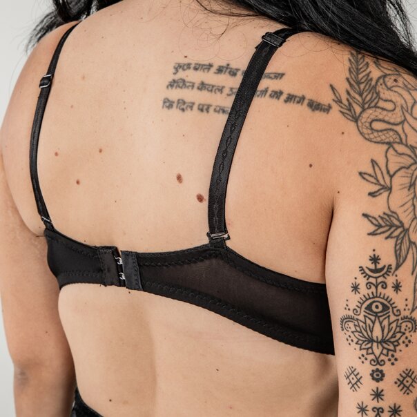 Poizon Industries Cone Spike Studded Bra Top, Alternative Clothing