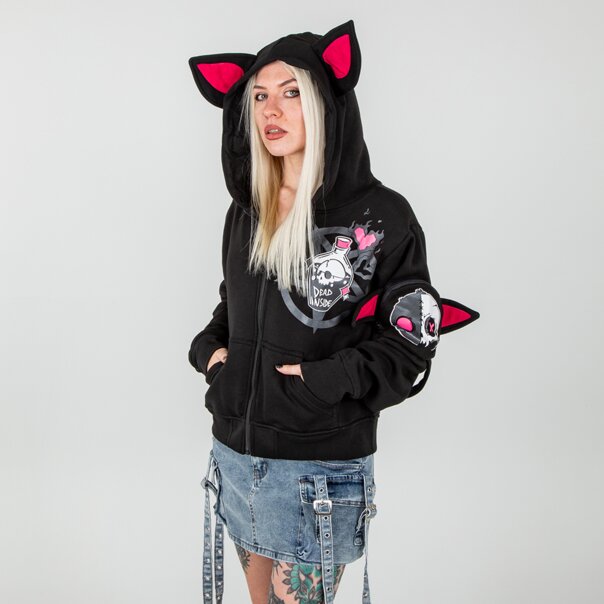 Cupcake Cult Death Potion Hoodie (Black) | Gothic Clothing