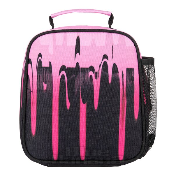 Hype Drips Lunch Box | Borsa Della Scuola Rosa/Nera
