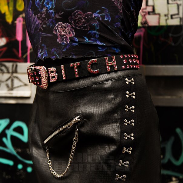 Blue Banana Hündin Gürtel (Schwarz/Rosa) | Blue Banana