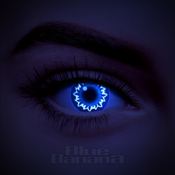 Pink Butterfly Coloured Contact Lenses (30 Day) | Coloured Contacts