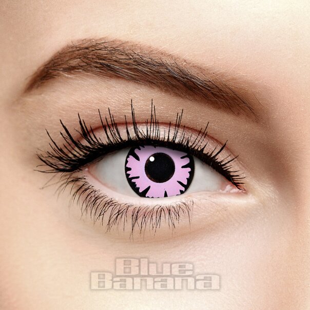 Lila Hexen Farbige Kontaktlinsen (Tageslinsen) | Coloured Contacts