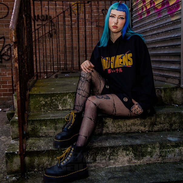 Bad Omens Samurai Hoodie (Black) | Blue Banana