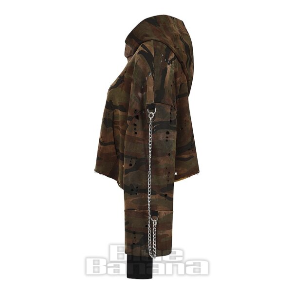 Banned Fable Hoodie (Braun/Schwarz) | Blue Banana
