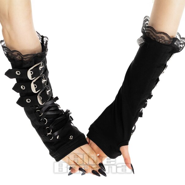 Poizen Industries Monroe Armstulpen (Schwarz) | Blue Banana