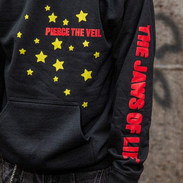 Sweat à capuche « Pierce The Veil » (noir) | Blue Banana