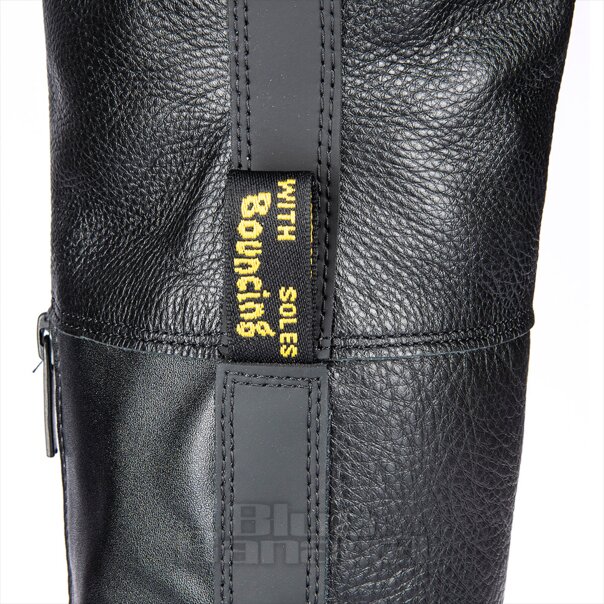 Dr Martens Hi-Soft Leather Boots (Black) | Blue Banana