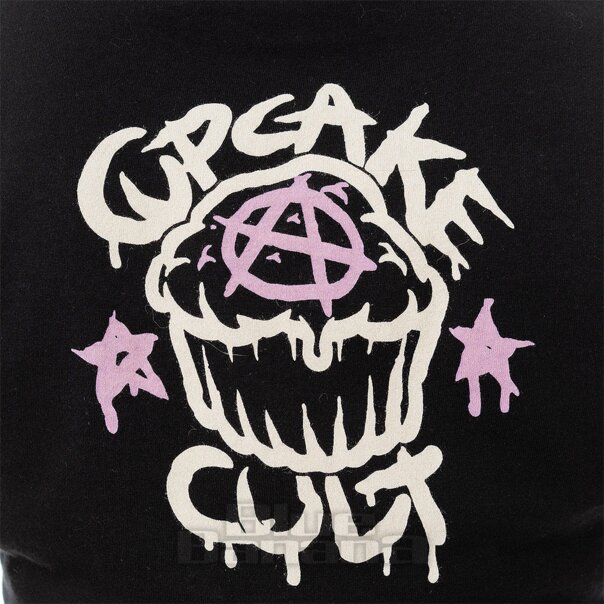 Cupcake Cult Nine Lives T-Shirt (Schwarz) | Blaue Banane