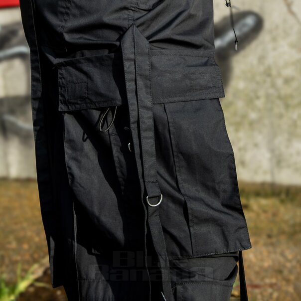 Hell Bunny Pantalón Octopus Negro | Pantalones Alternativos