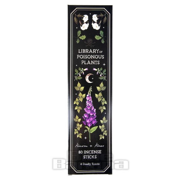 Etwas anderes Giftpflanzen-Räucherstäbchen - 80er-Pack (Schwarz) | Blaue Banane