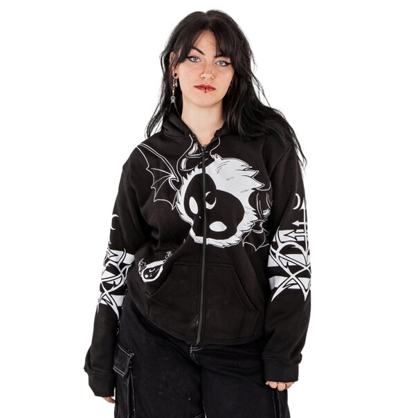 Heartless Lost Demon Hoodie (Black) | Alternative Hoodies
