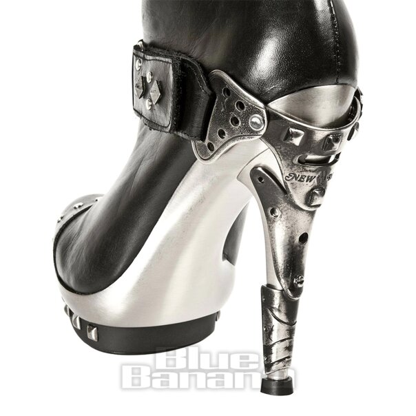 New Rock M.Punk003-C1 Stiefel (Schwarz) | Blue Banana