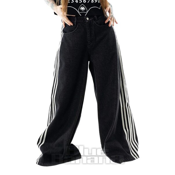 Innocent Echo Trousers (Black) | Blue Banana