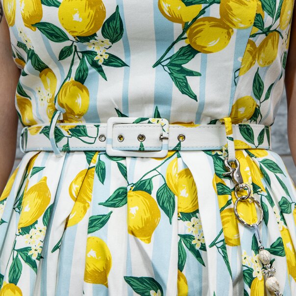 Banned June Lemon Dress (Multicolour) | Alternative Fashion, Goth Clothing